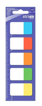 ZAKŁADKI INDEKSUJĄCE STRIGO 20X45 5 KOLORÓW