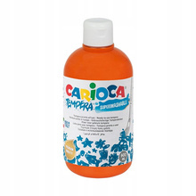 Farba tempera 500 ml POMARAŃCZOWA Carioca