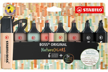 TEXTMARKER STABILO BOSS NATURECOLORS a'8 WALLET