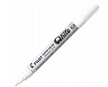 Marker Pilot olejowy biały M