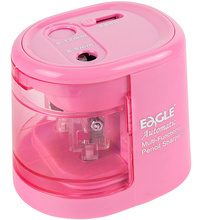 Temperówka na baterie EAGLE dwuotworowa różowa