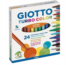 Pisaki Giotto Turbo Color 24 kolory