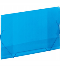 Koperta z gumką Grand ZP041 format A4 niebieska