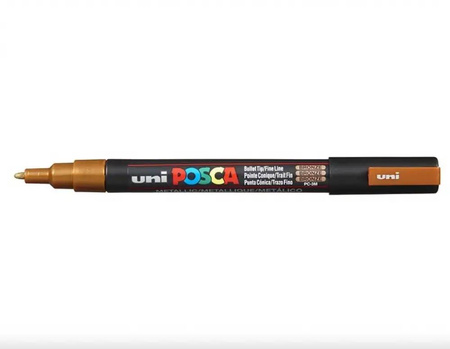 MARKER UNI POSCA PC-3M J.BRĄZOWY NR 42