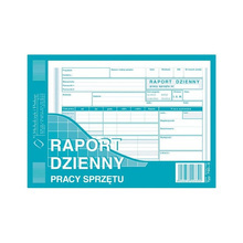 Raport dzienny pracy sprzętu A5 790-3 M&P