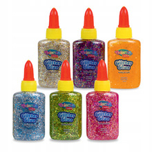 Klej brokatowy metaliczny w płynie 36 ml Colorino