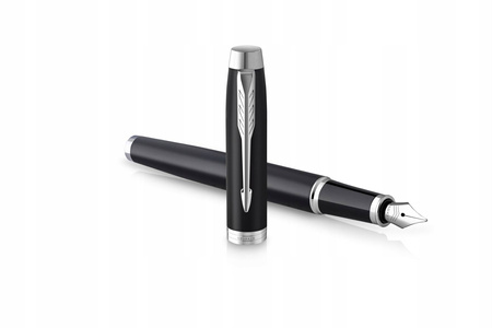 Parker IM Matte Black chrom, pióro wieczne