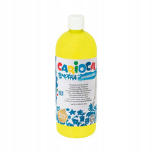 Farba tempera 1000 ml Żółta Carioca