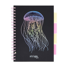 Kołozeszyt STRIGO PADS Project Book B5 kratka Głębiny Meduza