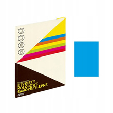 Etykieta samoprzylepna GRAND - 064 A4 niebieska