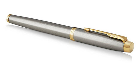 PARKER IM pióro wieczne Brushed Metal GT F