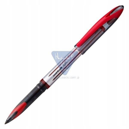 Uni pióro kulkowe UBA-188-L AIR czerwone 0,7 mm