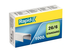 ZSZYWKI RAPID 26/6 STANDART 1000 sztuk
