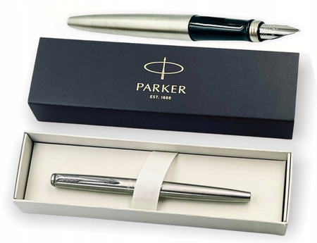 Parker Jotter pióro wieczne Stainless Steel GT M