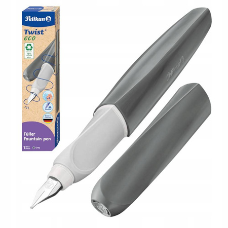 PIÓRO WIECZ.TWIST ECO P457 M (1) GREY PELIKAN
