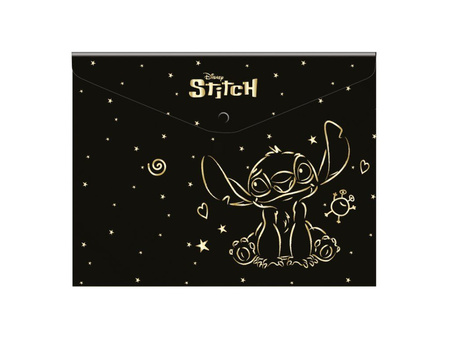 DISNEY GOLD KOPERTA NA DOKUMENTY A4 PP WZÓR 1 STITCH