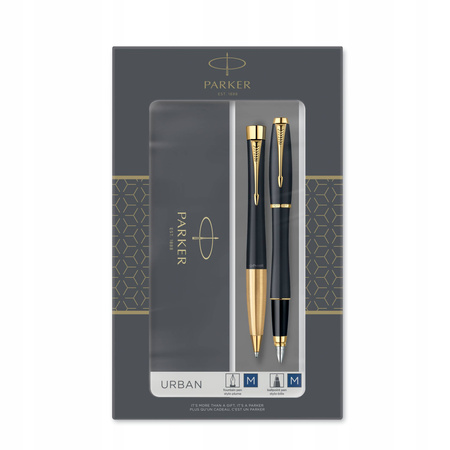 Parker Urban Duo, zestaw Matte Black GT