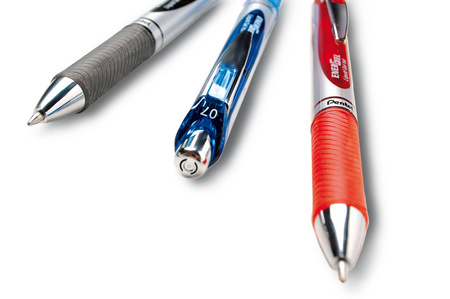 Pióro kulkowe ENERGEL Pentel BL77 CZERWONE
