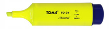 Zakreślacz tekstu Toma TO-334-02 żółty
