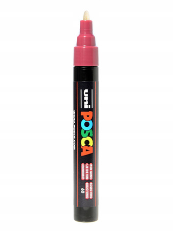 Uni marker Posca PC-5M plakatowy czerwone wino 60
