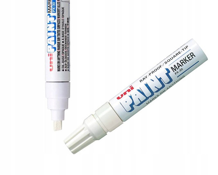 Marker olejowy PX-30 UNI PAINT BIAŁY 4,0-8,5 mm