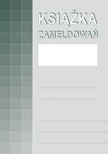 KSIĄŻKA ZAMELDOWAŃ A4