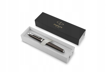 PARKER IM pióro kulkowe Black Lacquer CT F
