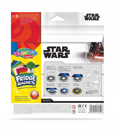 Magnesy na lodówkę Colorino Star Wars