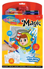 Magiczna książeczka Magiczne Światło Colorino Kids