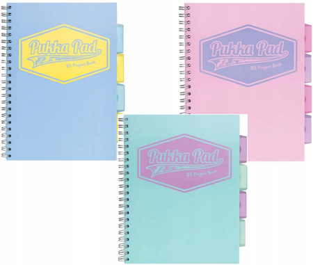 Kołozeszyt Pukka Pad pastel niebieski B5