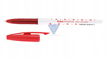 Czerwony długopis SUPERFINE k. 0,5 mm Toma-059