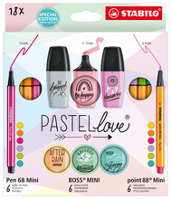STABILO PASTELLOVE SET 18SZT