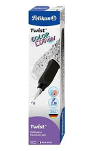 PIÓRO WIECZNE TWIST COLOR EDITION P457 BIAŁO-CZARNE PELIKAN