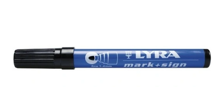 Marker Lyra Permanentny MARK+SING Fine czarny