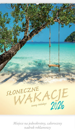 KALENDARZ 13PL.RW10 SŁONECZNE WAKACJE