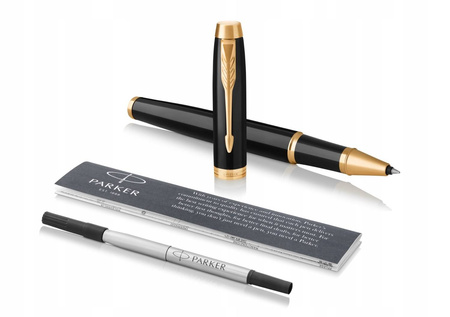 PARKER IM pióro kulkowe Black Lacquer GT F