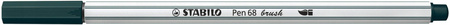 Flamaster STABILO Pen 68 Brush oliwkowystabilo