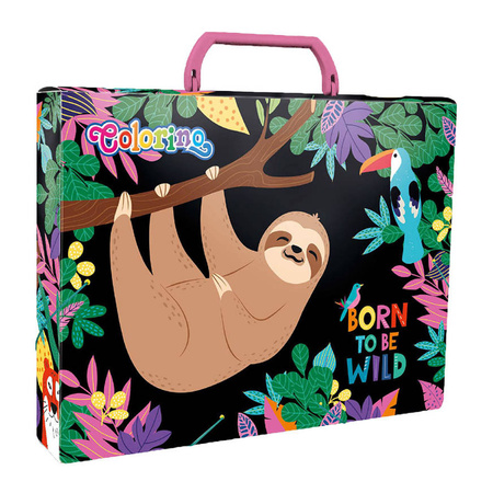 TECZKA PRZESTRZENNA PVC Z RĄCZKĄ WILDKID COLORINO