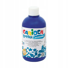 Farba tempera 500 ml GRANATOWA Carioca