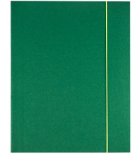 Teczka z gumką A4 KREATIV zielona