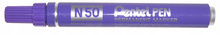 Marker permanentny Pentel N50 FIOLETOWY okragły
