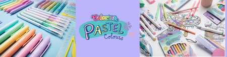COOLPACK TECZKA NA GUMKĘ A4 POWDER PURPLE 2023