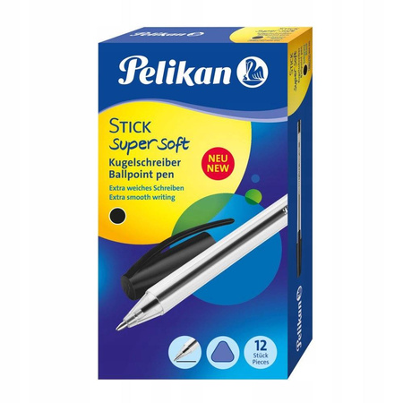 Długopis Pelikan K86 Stick Super Soft CZARNY