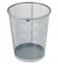 Kosz na papier okrągły Grand GR-020 12 l srebrny