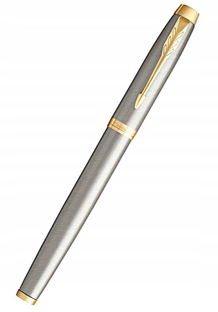 PARKER IM pióro kulkowe Brushed Metal GT F