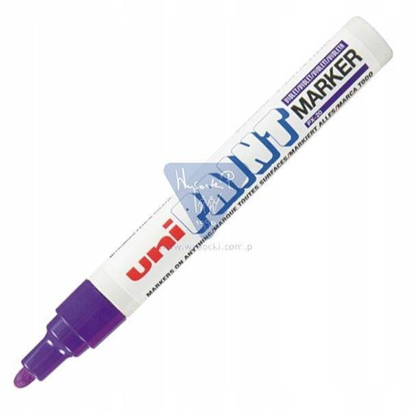 Uni marker olejowy PX-20 fioletowy.