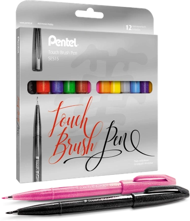 PISAK PENTEL BRUSH SING PEN KPL.12SZT.