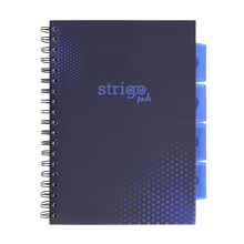 Kołozeszyt STRIGO PADS Project Book B5 kratka Basic granatowy