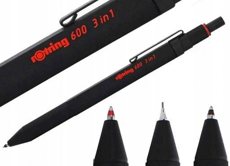 Rotring 600 3w1 Multi Pen Czarny