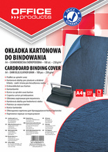 OKŁ.DO BIND.OFFICE PRODUCTS KART. SKÓROP.A4 250G A'100 NIEBIESKA